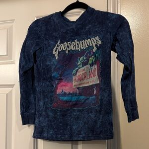 Kids Blue Long Sleeve Shirt